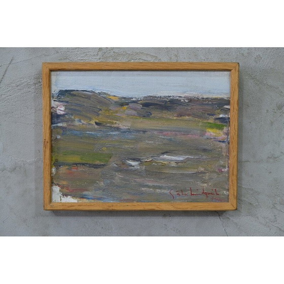 Image 1 of Alte Lithographie von Gosta, Schweden 1960