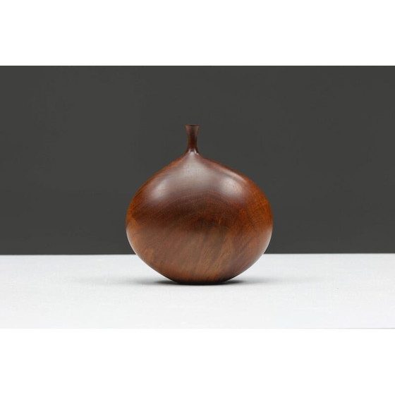 Image 1 of Skulpturenset aus Holz von Michigan Woodworker für Roger Sloan, 1970er Jahre