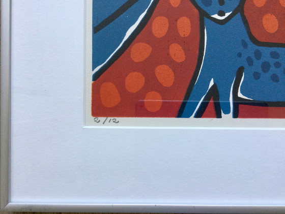 Image 1 of Cees Vis Linolschnitt