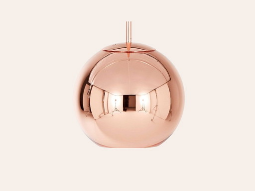 Tom Dixon Kupferfarbener Schirm