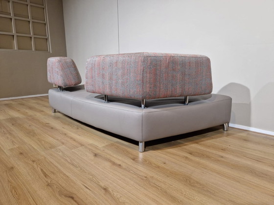 Image 1 of Leolux Archipel 3-Sitzer Sofa Hugo De Ruiter Design Grijd Taupe