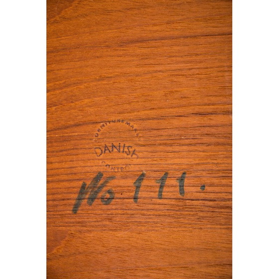 Image 1 of Doppelter ausziehbarer Tisch aus Teakholz, 1960er Jahre, Dänemark