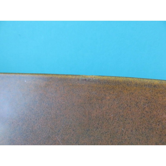 Image 1 of Dreieckige Keramikschale von Gunnar Nylund, Schweden 1960