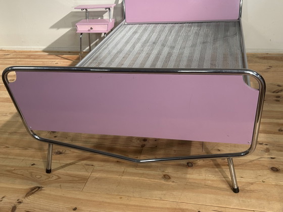 Image 1 of Auping Bett + Nachttisch