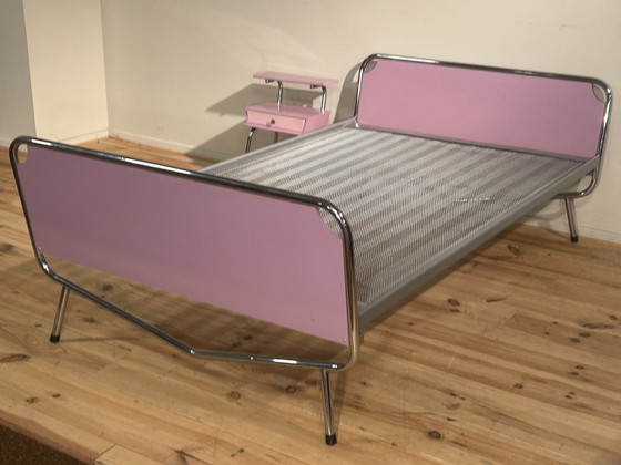 Image 1 of Auping Bett + Nachttisch