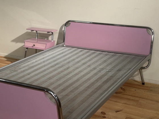 Image 1 of Auping Bett + Nachttisch