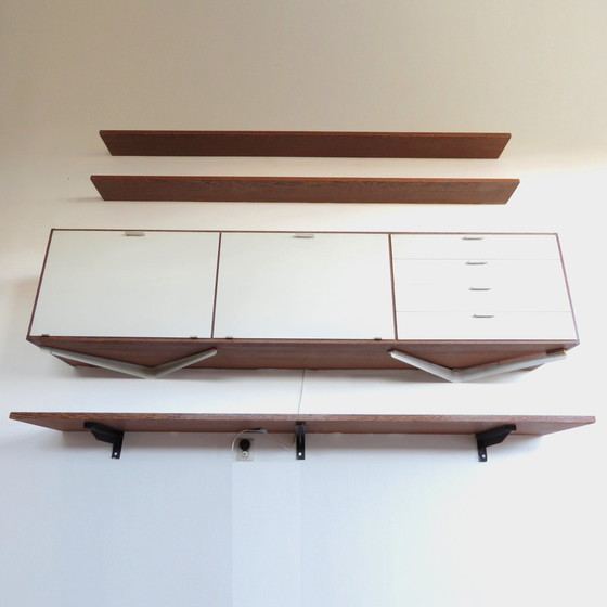 Image 1 of Vintage Design Wandsysteem Cees Braakman Voor Pastoe