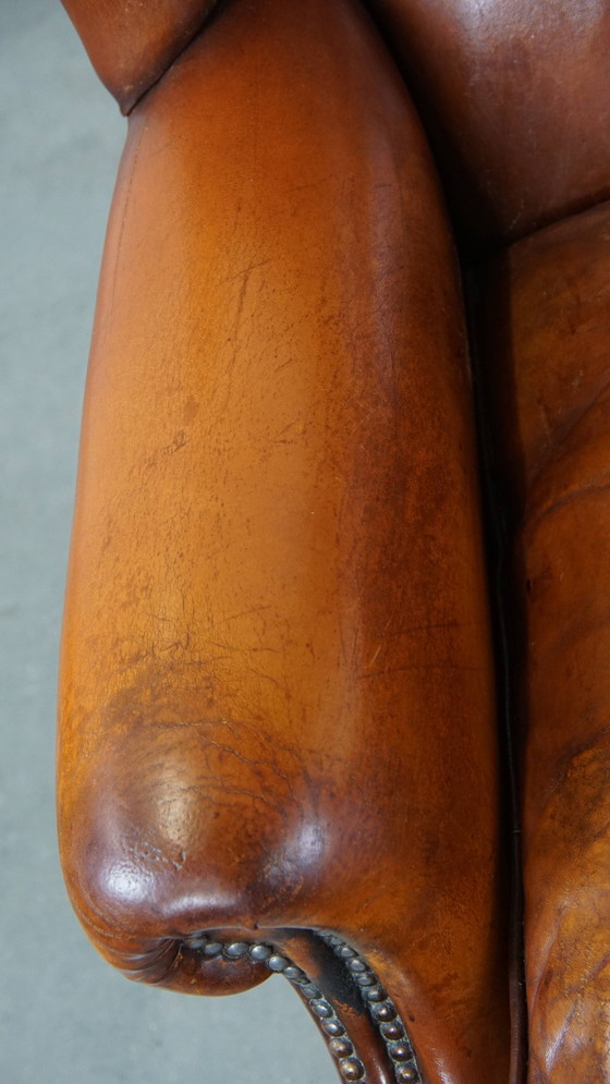 Image 1 of Schafsfell Ohrensessel