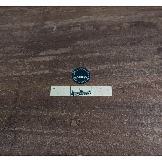 Image 1 of Vintage Beistelltisch aus Mahagoni von Severin Hansen für Haslev Furniture, 1960er Jahre