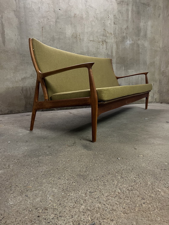 Image 1 of Lounge Sofa Aus Teakholz Von E. Andersen & P. Pedersen Für Horsnaes 60Er Jahre