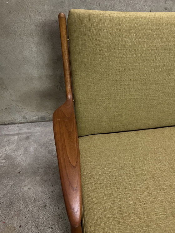 Image 1 of Lounge Sofa Aus Teakholz Von E. Andersen & P. Pedersen Für Horsnaes 60Er Jahre