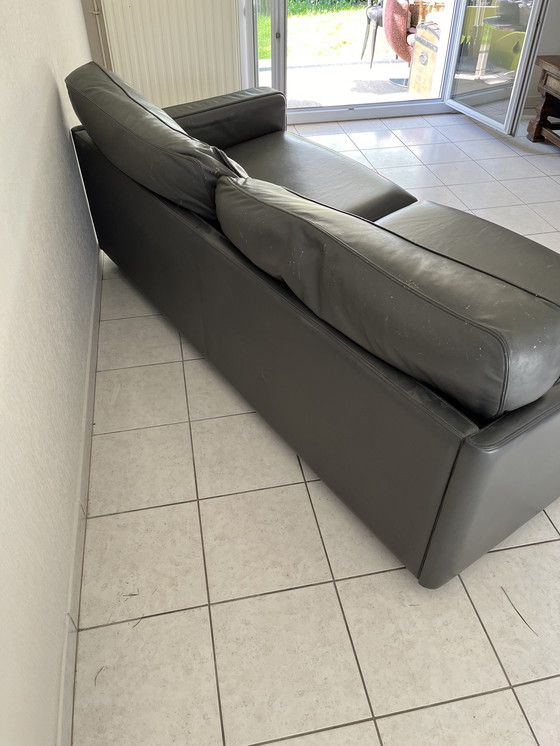 Image 1 of 2er-Set Ledersofas Poltrona Frau