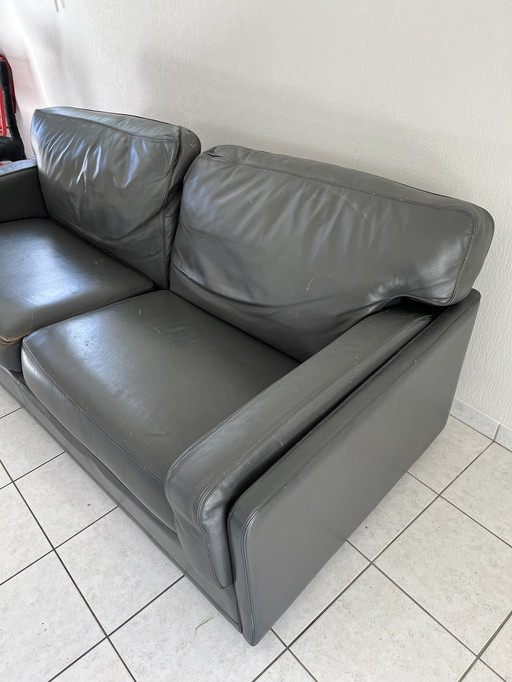 2er-Set Ledersofas Poltrona Frau