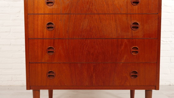 Image 1 of Kommode | Dänisches Design | Teak | 6 Schubladen | 106 cm