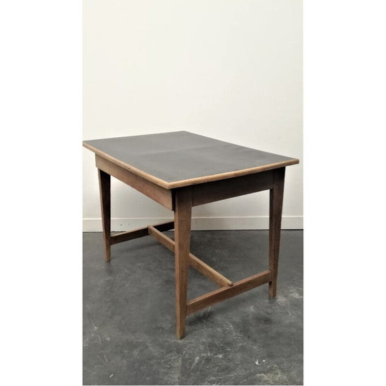 Image 1 of Vintage-Schreibtisch aus Eichenholz, 1950er Jahre