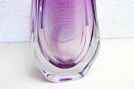 Image 1 of Vase aus Muranoglas