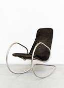Schaukelstuhl S826 von Ulrich Böhme für Thonet