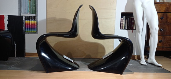 Image 1 of 2x Vitra Stuhl Classic S von Verner Panton