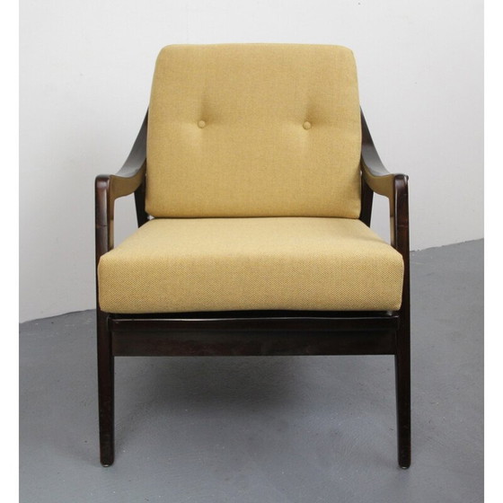 Image 1 of Vintage deutscher Sessel aus Holz - 1950er Jahre