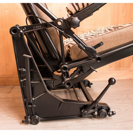 Image 1 of Vintage Transall Stuhl, französisches Armeeflugzeug