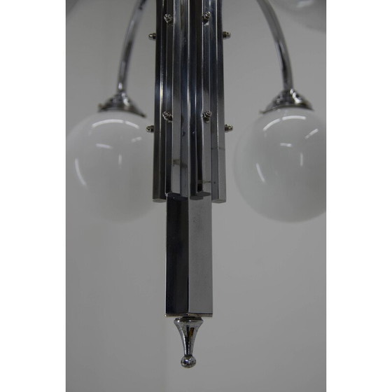 Image 1 of Vintage-Kronleuchter im Art-déco-Stil, Frankreich 1930