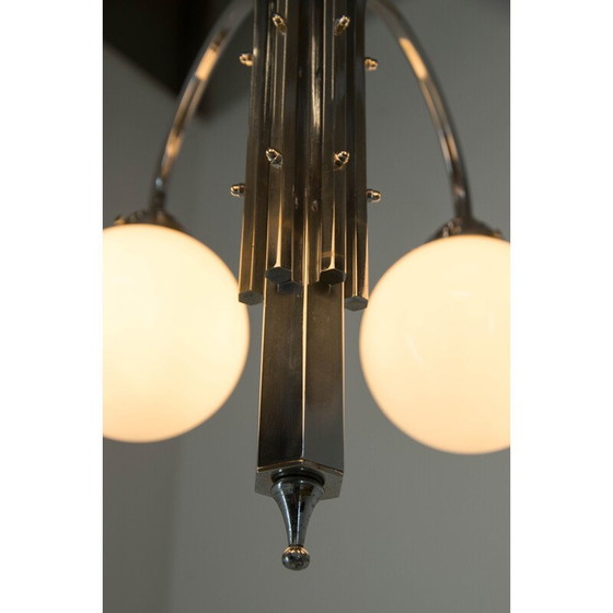 Image 1 of Vintage-Kronleuchter im Art-déco-Stil, Frankreich 1930
