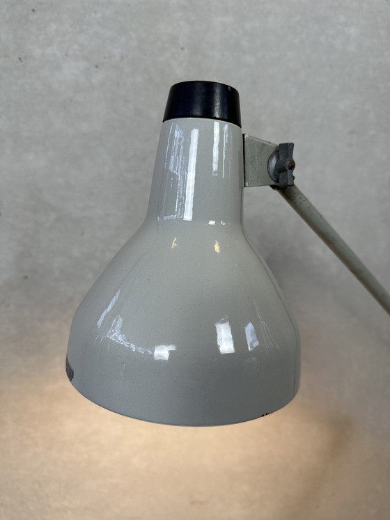 Image 1 of Vintage Schreibtischlampe Emaille - Rademacher