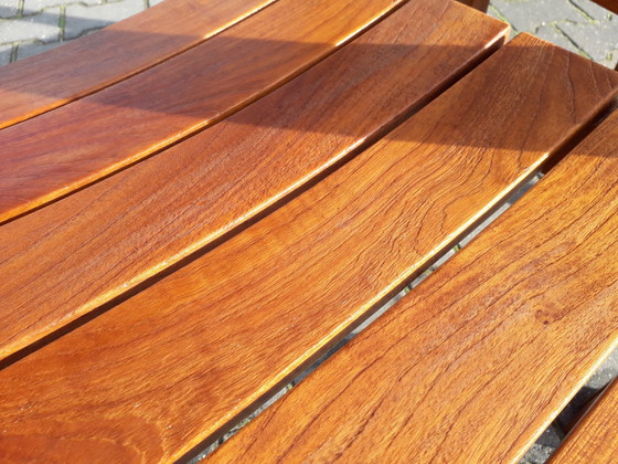 Image 1 of 6x Queens Teak Stapelstühle aus Teakholz