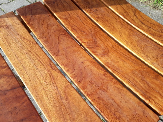 Image 1 of 6x Queens Teak Stapelstühle aus Teakholz