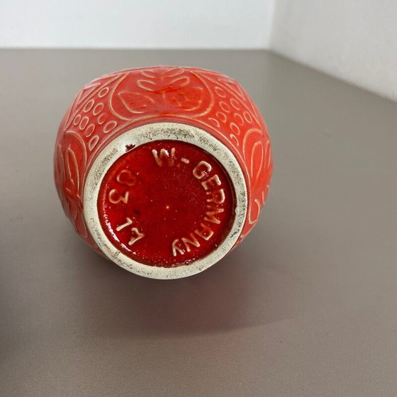 Image 1 of Paar Vasen aus Keramik und Keramik für Bay Ceramics, Deutschland 1970er Jahre