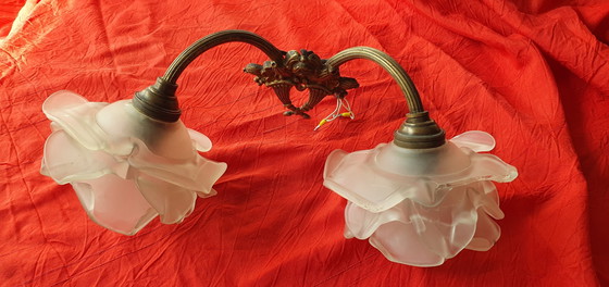 Image 1 of Wandlampe Jugendstil