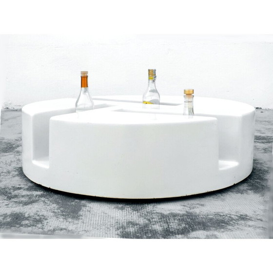 Image 1 of Vintage Fiberglas Barwagen Astarte Nerviano Space Era Italien 1970