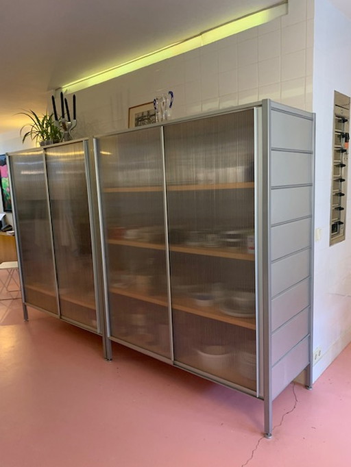 Zerodisegno Kleiderschrank / Geschirrschrank - 2 Stück