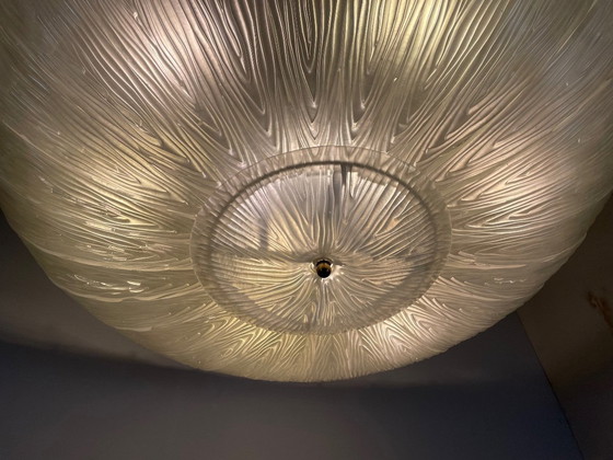 Image 1 of Murano Glass Chandelier, Ufo Circa 1980