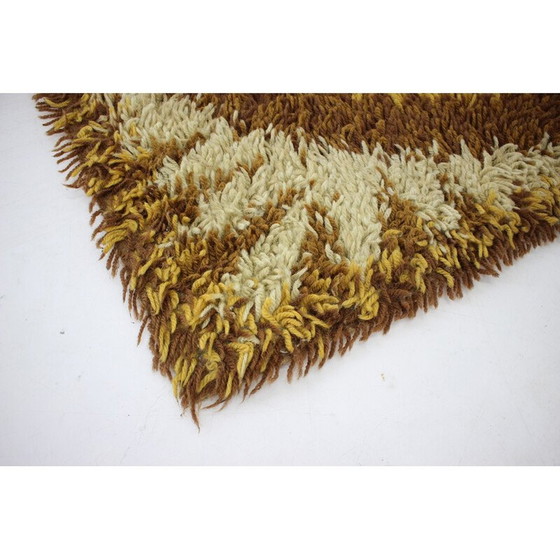 Image 1 of Abstrakter Teppich aus Wolle, Dänemark 1970