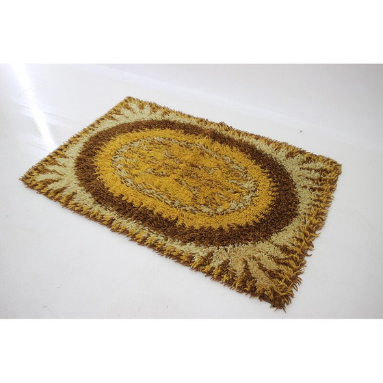 Image 1 of Abstrakter Teppich aus Wolle, Dänemark 1970