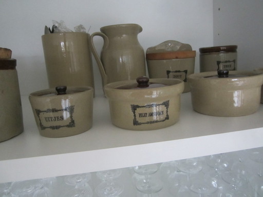 Set Moira Pottery 1970-80er Jahre