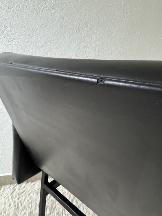 Image 1 of Schwarzer Sessel Design 50er Jahre