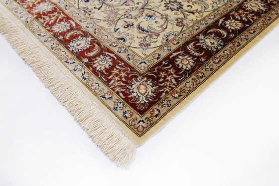 Image 1 of Original Perserteppich Qom/Ghom Reine Seide 121 X 81 Cm Top Zustand