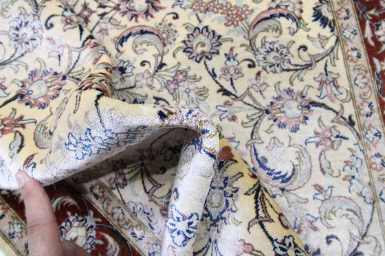 Image 1 of Original Perserteppich Qom/Ghom Reine Seide 121 X 81 Cm Top Zustand