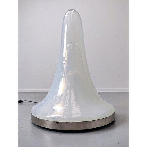 Vintage-Tischlampe aus Muranoglas von Carlo Nason für Mazzega, Italien 1969er