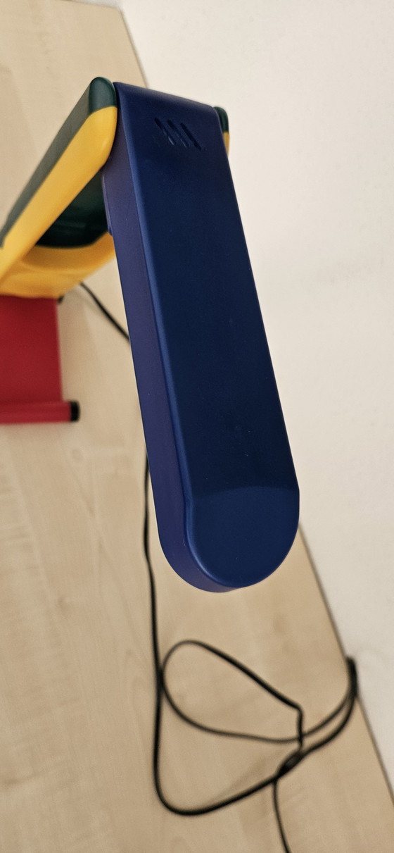 Image 1 of Benneton Tischlampe im Memphis-Stil