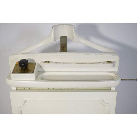 Image 1 of Vintage Holz lackiert Diener in weiß-creme