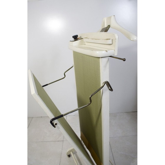 Image 1 of Vintage Holz lackiert Diener in weiß-creme