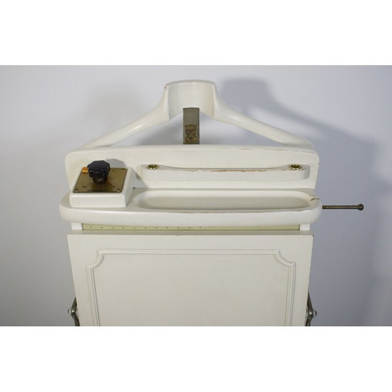 Image 1 of Vintage Holz lackiert Diener in weiß-creme