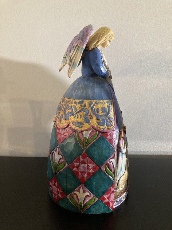 Image 1 of Jim Shore Heartwood Creek "Ein Stern soll uns leiten"