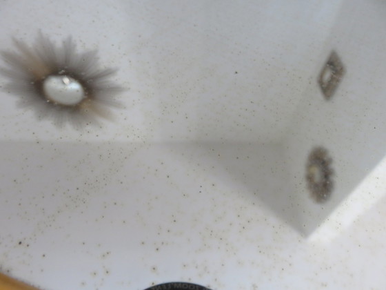 Image 1 of Tablett Runder Spiegel, Durinox, Oxydor, Frankreich 1960er Jahre