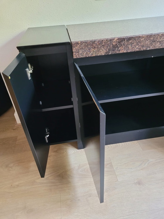 Image 1 of Design-Sideboard mit Hartsteinplatte