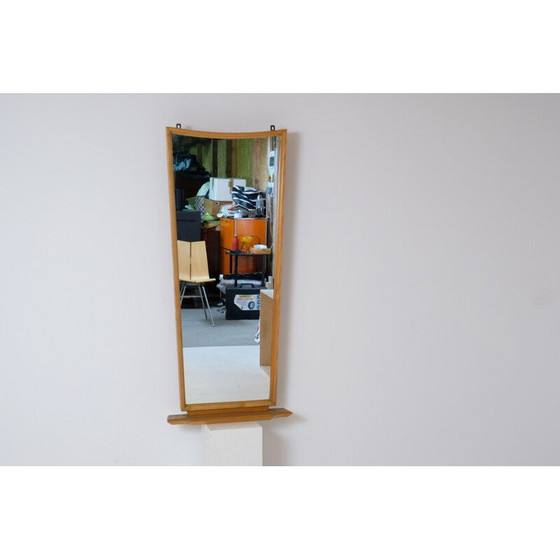 Image 1 of Vintage-Spiegel aus massiver Eiche, 1960
