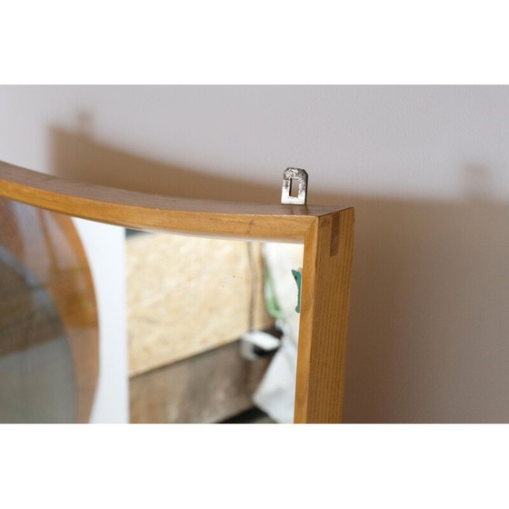 Image 1 of Vintage-Spiegel aus massiver Eiche, 1960